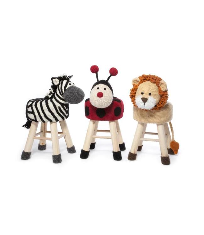 Haakpret Animal Stool crochet part 2 - Anja Toonen