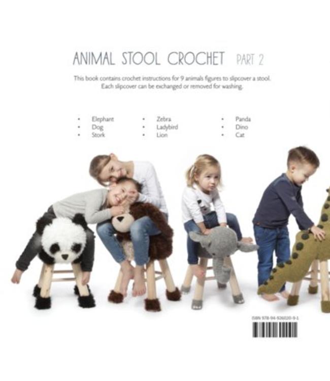 Haakpret Animal Stool crochet part 2 - Anja Toonen