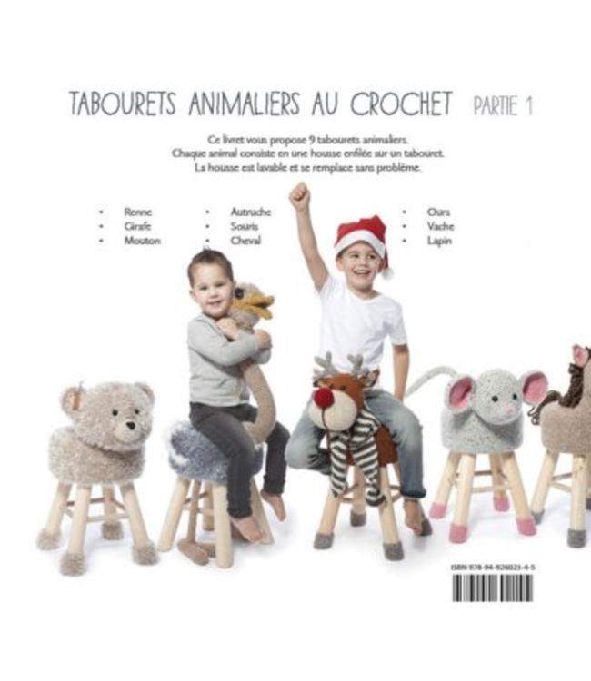 Haakpret Tabourets animaliers au crochet, partie 1 - Anja Toonen
