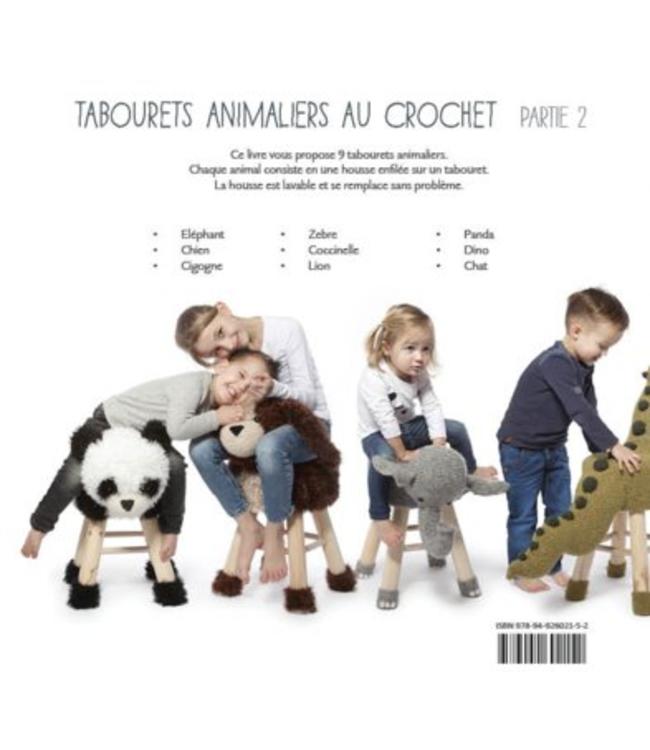 Haakpret Tabourets animaliers au crochet, partie 2 - Anja Toonen