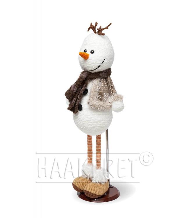 Haakpret Paquet de fil Bonhomme de neige - 60 cm