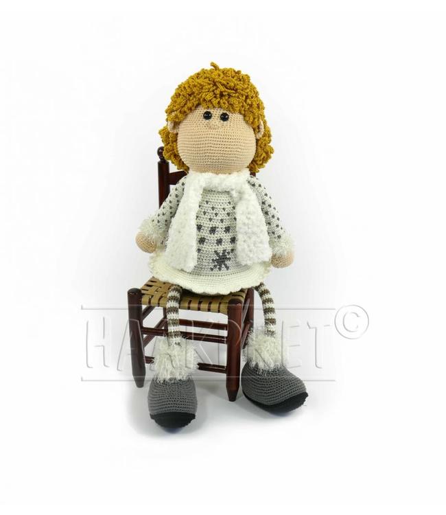 Haakpret Paket Engel  Sterre - 60 cm