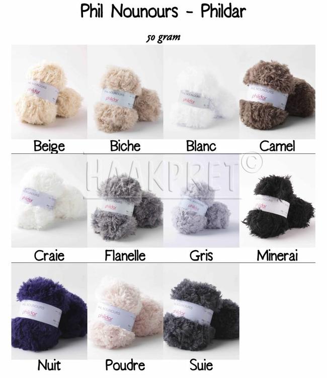Phildar Phil Nounours - Craie