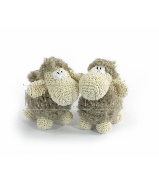 Haakpret Saartje het schaap - Astrakan