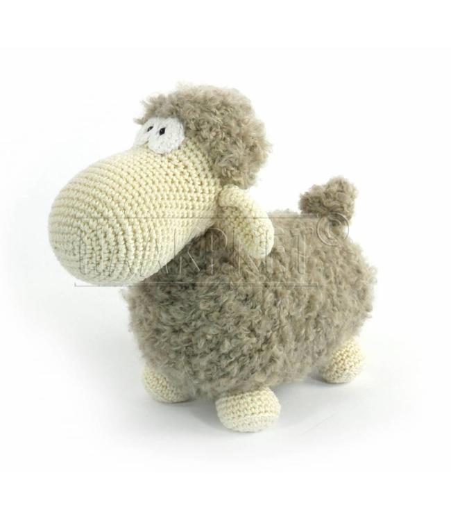 Haakpret Saartje het schaap - Astrakan
