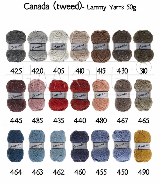 Lammy Yarns Canada Tweed 420