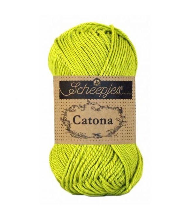 Scheepjes Catona 10g - 245 - Green Yellow