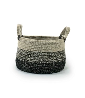 Haakpret Pakket Mand / overpot 25 x 17 cm - PU bodem