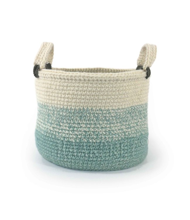 Haakpret Pakket mand / overpot 25 x 17 cm - PU bodem