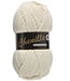 Lammy Yarns Chenille 6 - 016 - gebroken wit