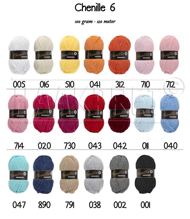 Lammy Yarns Chenille 6 - 038