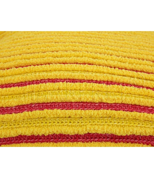 Haakpret Kussenhoes streep met 2 kleuren basis A5 (NL)