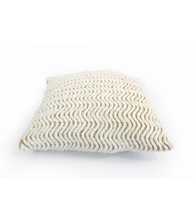 Haakpret Kussenhoes wave met 1 kleur A5 (NL)