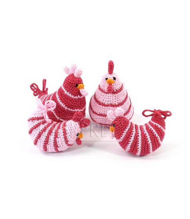 Haakpret Funky Chickens A5 - Nederlands