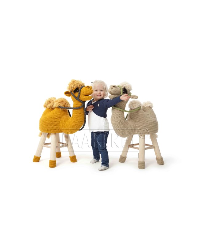 Haakpret Package Camel ecru