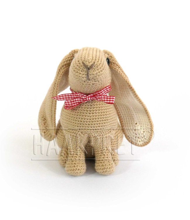 Haakpret Konijn Ricky - Merino Soft