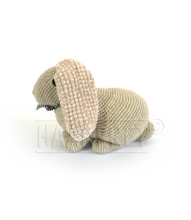 Haakpret Konijn Wicky - Stone Washed