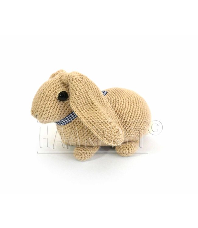 Haakpret Konijn Wicky - Merino Soft
