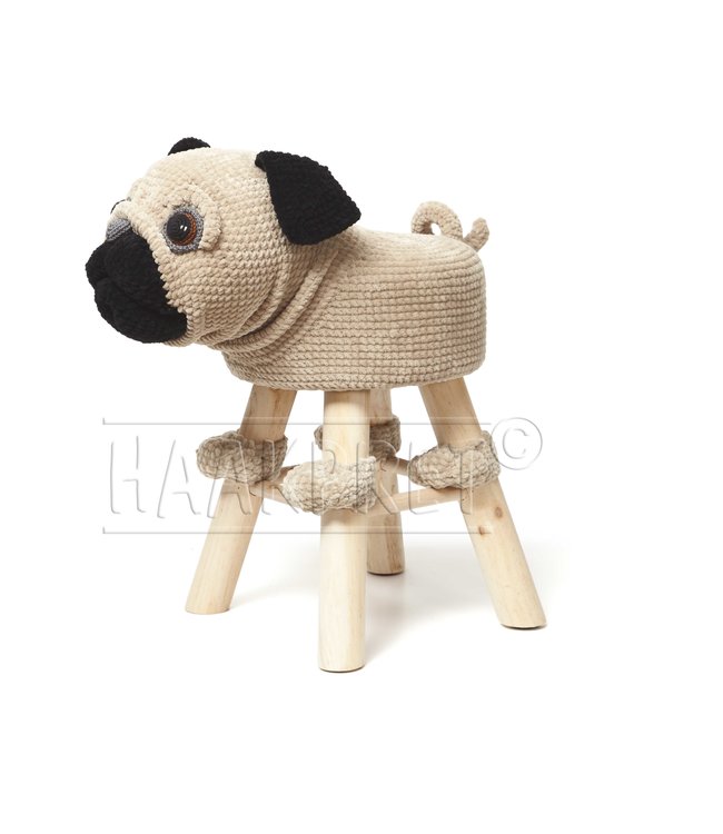 Haakpret Paket Mops - Chenille