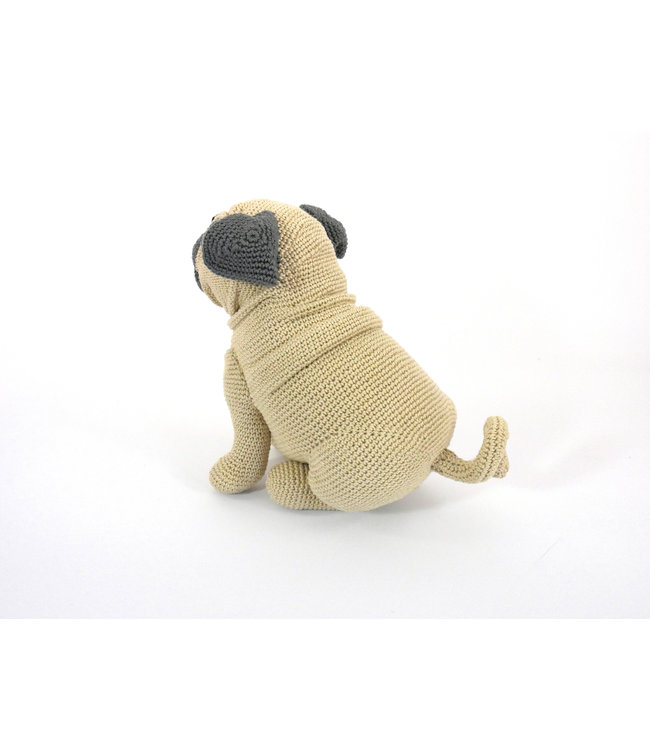 Haakpret Mini boekje Mormel Mopshond