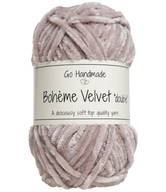 Go Handmade Bohème Velvet Double - Beige