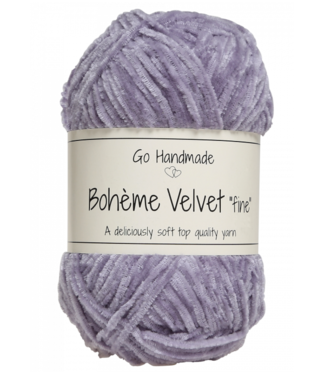 Go Handmade Bohème Velvet Fine - Lavender