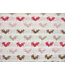 Haakpret Pattern baby blanket with colored heart (Dutch)