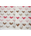Haakpret Pattern baby blanket with colored heart (Dutch)