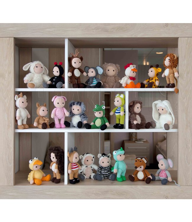 Haakpret Beesie-poppen haken - Anja Toonen