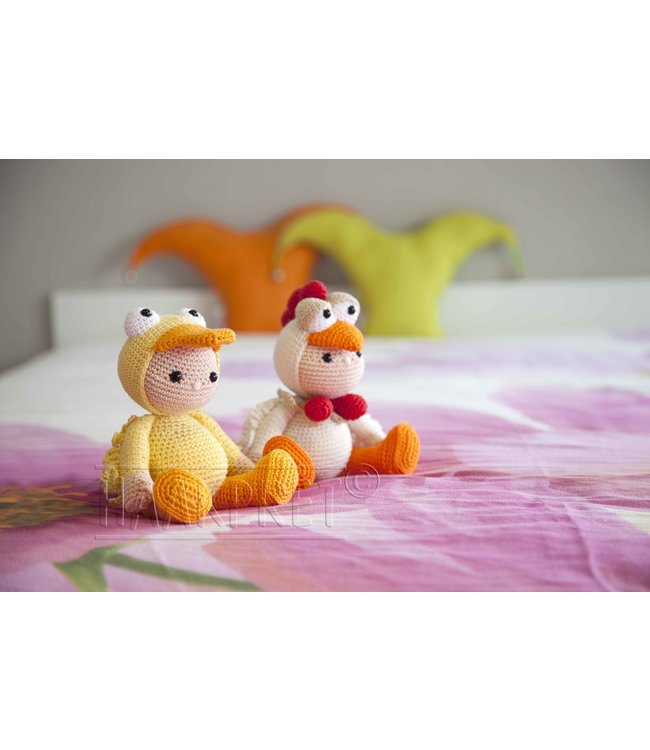 Haakpret Beesie-poppen haken - Anja Toonen