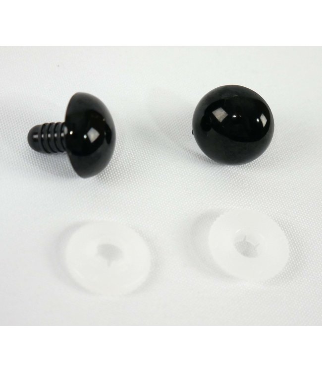 Safety Eyes - black - per set of 2