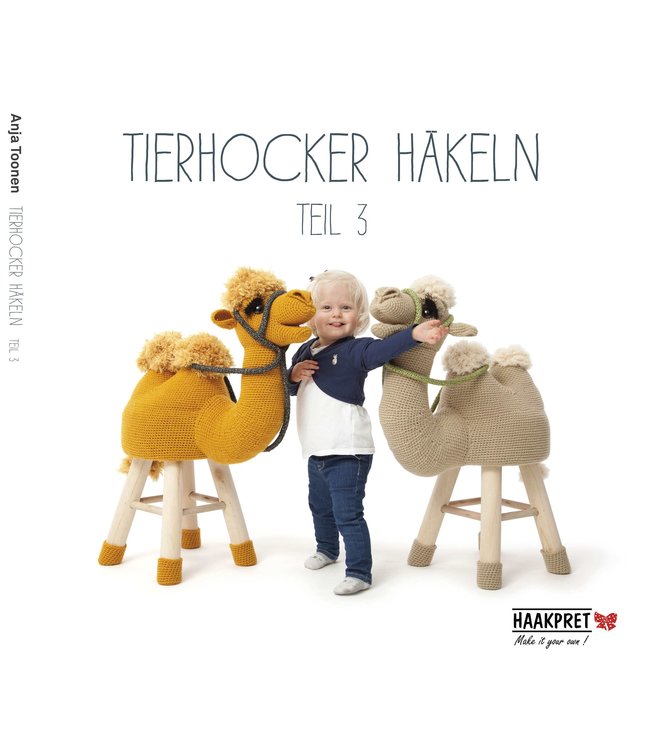 Haakpret Tierhocker häkeln teil 3 - Allemand