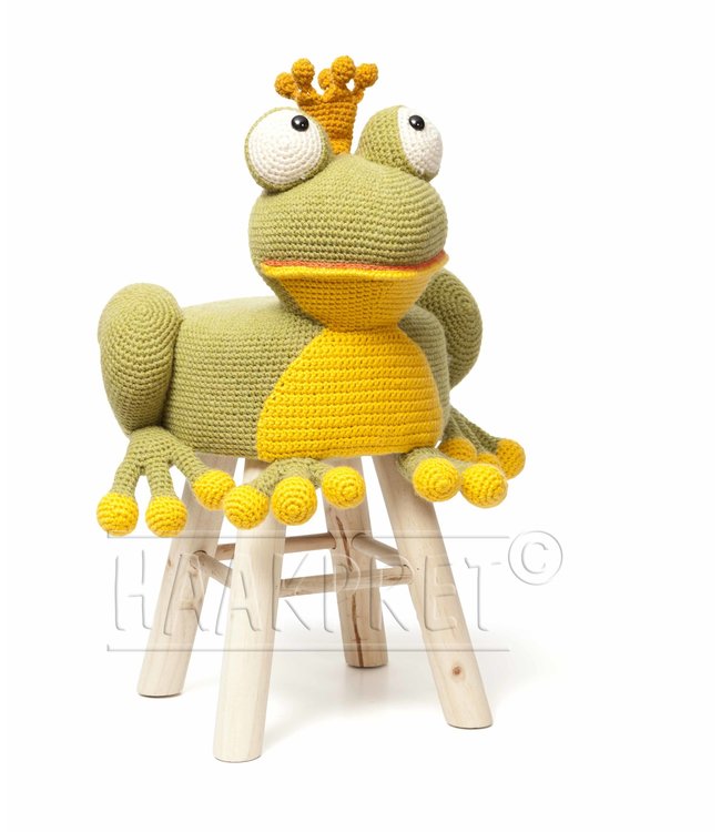 Haakpret Animal Stool crochet part 3 - Englisch