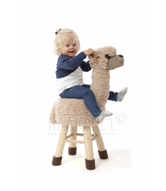 Haakpret Animal Stool crochet part 3 - Englisch