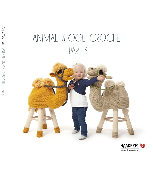 Haakpret Animal Stool crochet part 3 - Anglais