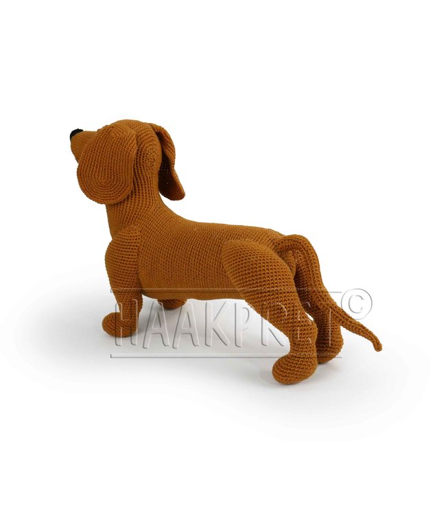 Haakpret Stel zelf samen: Timmie Teckel bruin