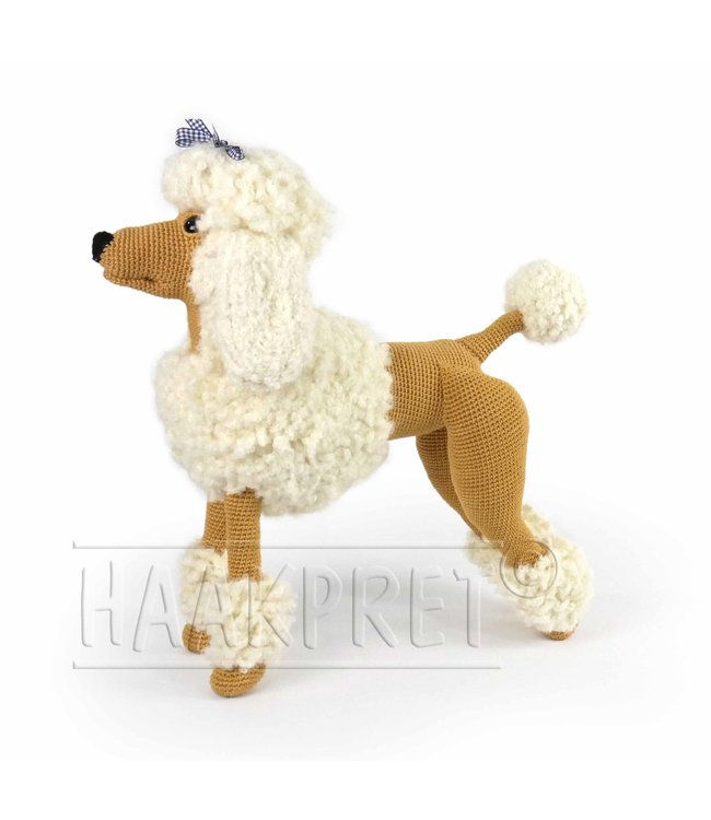 Haakpret Composez-vous: Paddy Poodle marron