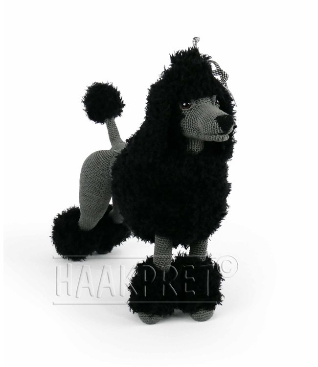 Haakpret Composez-vous: Paddy Poodle  noir