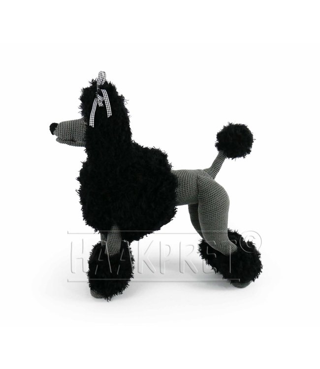 Haakpret Compose yourself: Paddy Poodle brown black