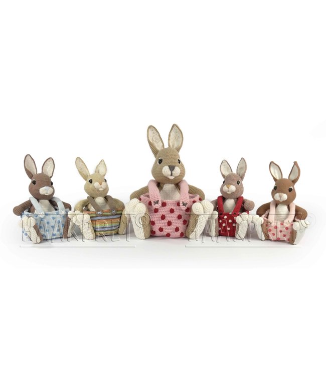 Haakpret Peter Bunny Easter Basket - English