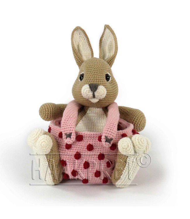 Haakpret Peter Bunny Easter Basket - Englisch
