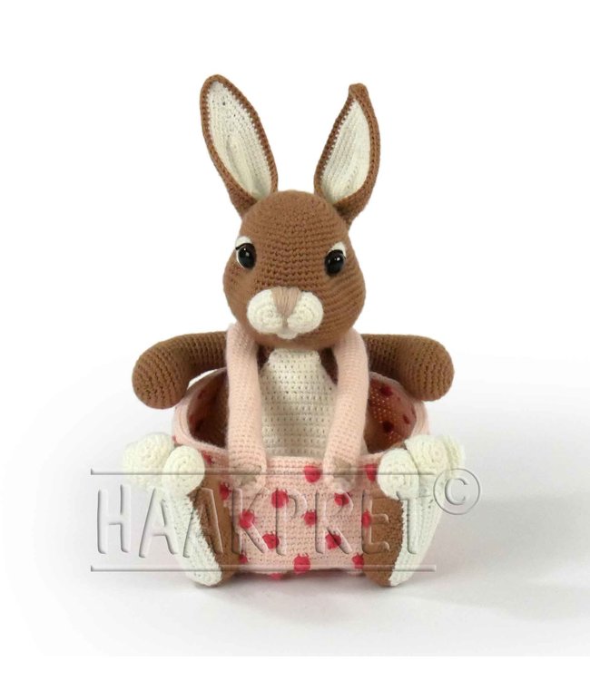 Haakpret Peter Bunny Easter Basket - Engels