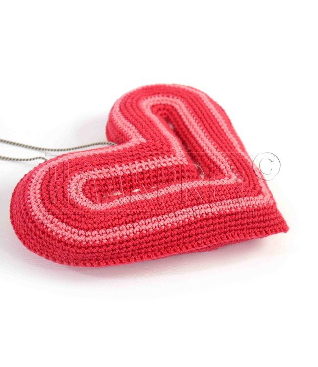 Haakpret Heart big and small A5 Dutch