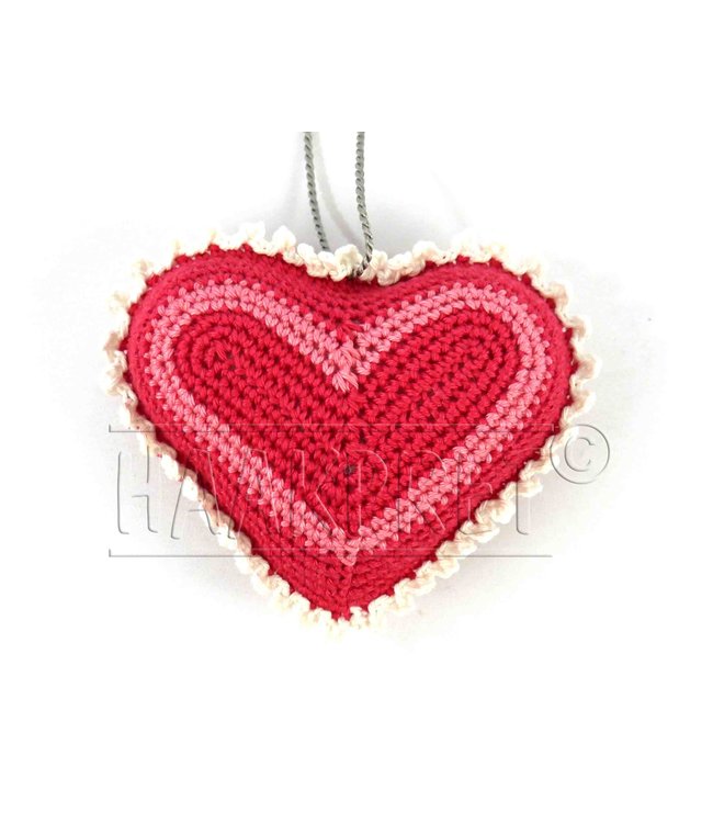 Haakpret Coeur petit et grand A5 néerlandais