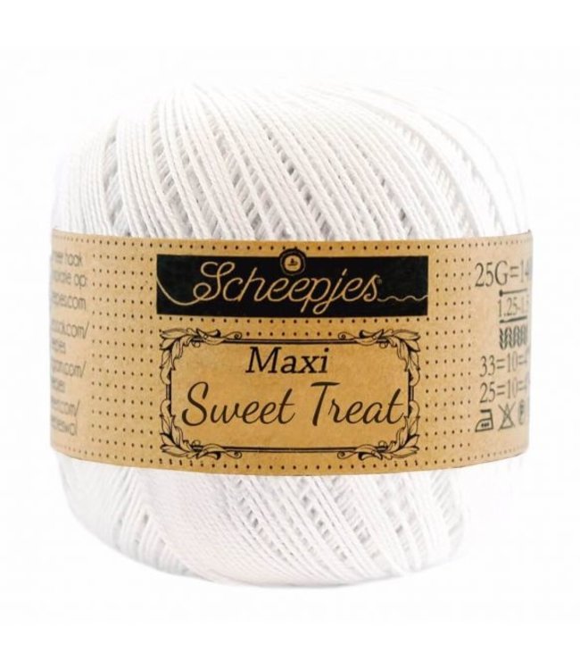 Scheepjes Maxi Sweet Treat 25g - 106 Snow White