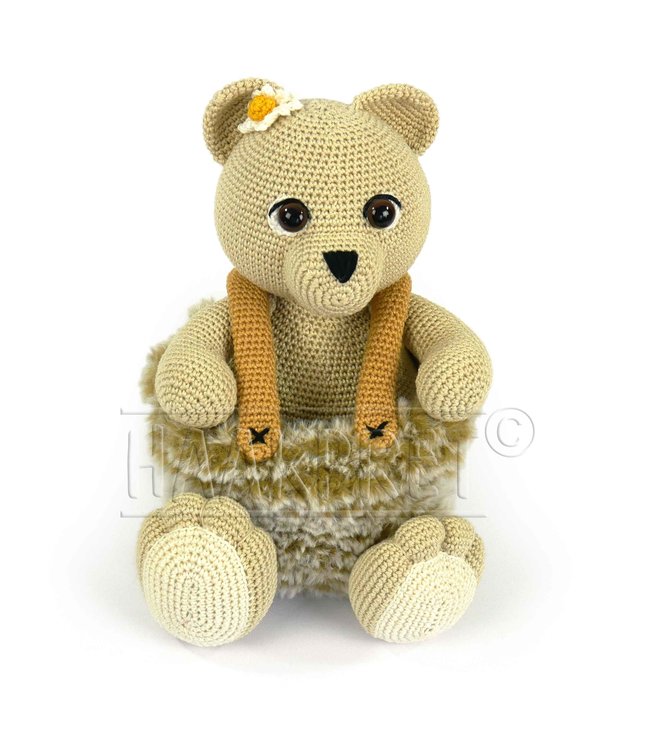 Haakpret Bennie Beer mandje mandje werkbeschrijving A5 - Néerlandais