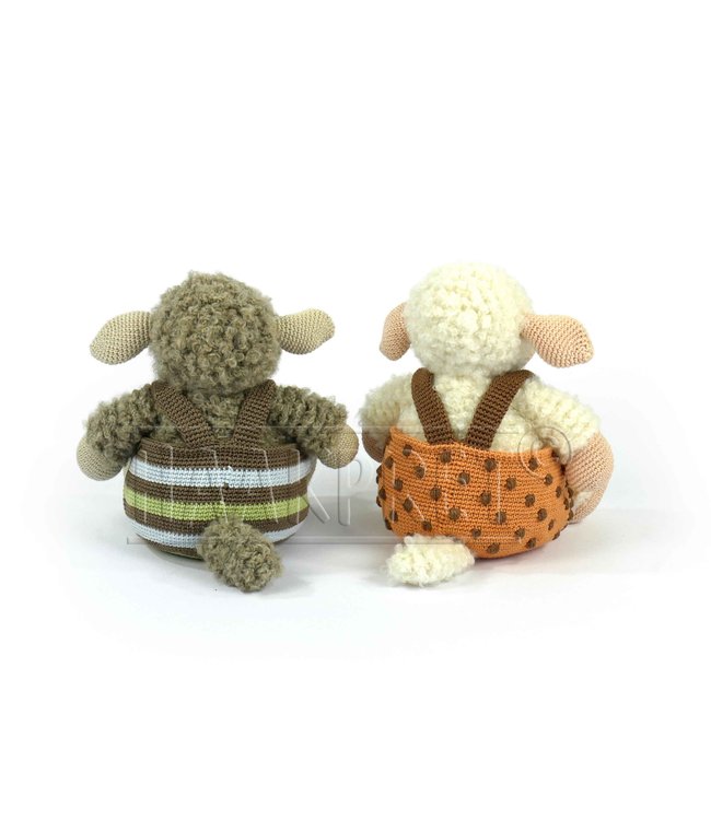 Haakpret Sammie Schaap mandje mandje werkbeschrijving A5 - Néerlandais