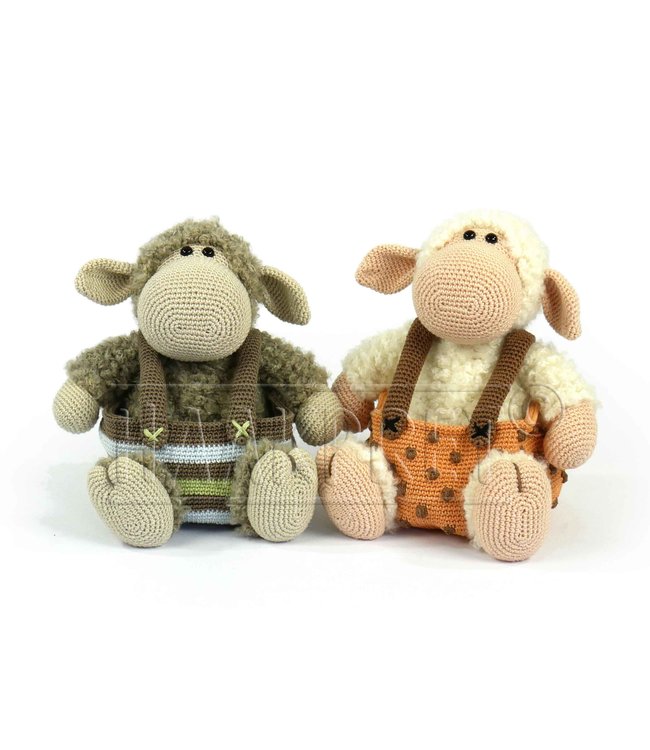 Haakpret Sammie Schaap mandje mandje werkbeschrijving A5 - Néerlandais