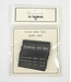 Go Handmade Geweven labels HANDMADE WITH LOVE - 50 x 11,5 mm - 10st