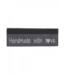 Go Handmade Geweven labels HANDMADE WITH LOVE - 50 x 11,5 mm - 10st